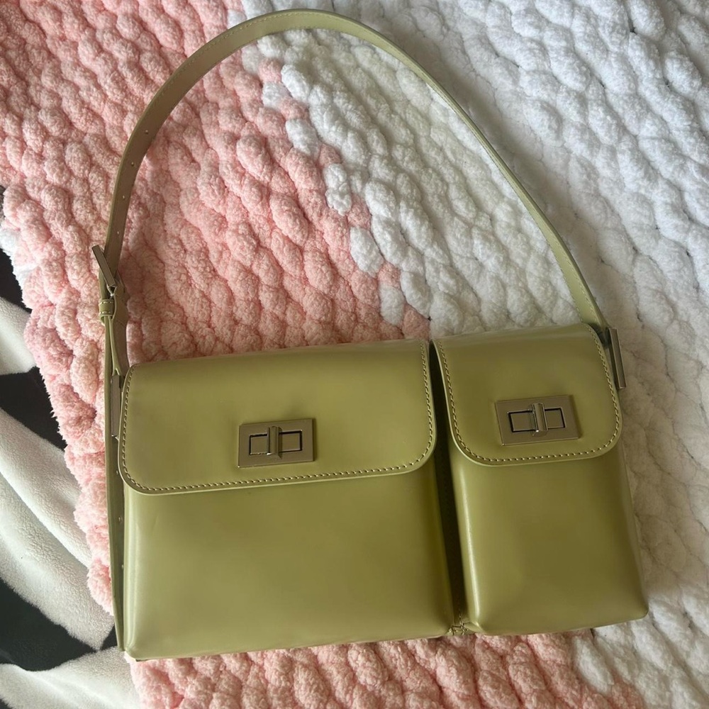 By Far Billy Green Shoulder Bag - Picture 3 of 7